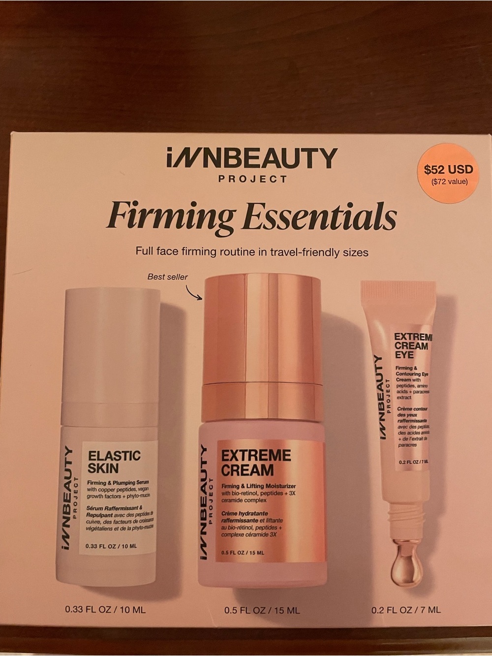 Innbeauty Firming Essentials Set- travel size